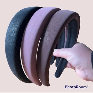 Sukoshi Mart Chunky Morandi Headbands - Set of 3